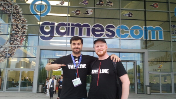 2012 - My first time visiting Gamescom (Together with my Yager Development colleague Stubi)