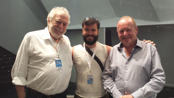 2016 - With industry legends Nolan Bushnell and Ian Livingstone (Tenerife)