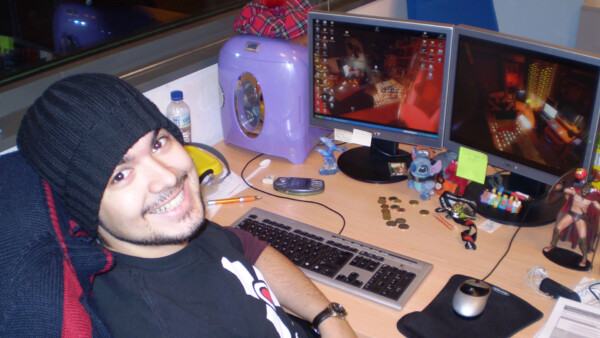 2008 - A normal day at Pyro Studios.