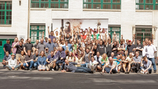 2012 - The whole Spec Ops The Line team after the release at Yager Development